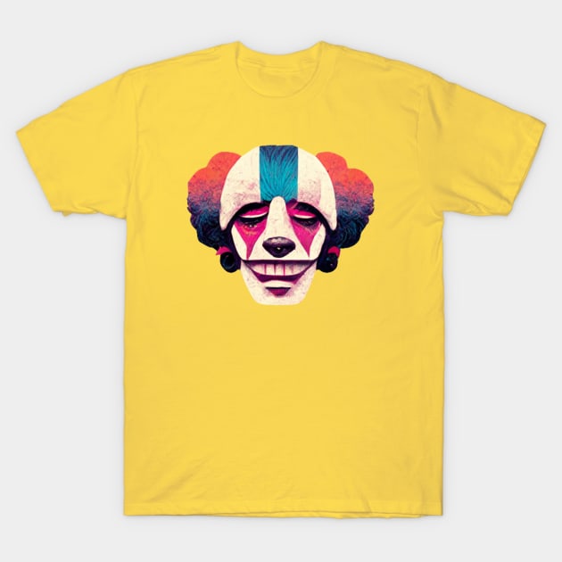 Shamee The Clown Faced Thriller Mustard Icebox Pie Ltd Variant T-Shirt by The Shamemakers